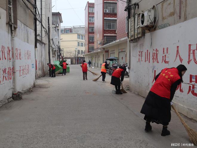 南宫NG·28(中国)官方网站罗山县楠杆镇：清洁行动齐发力 人居环境焕新颜(图3)